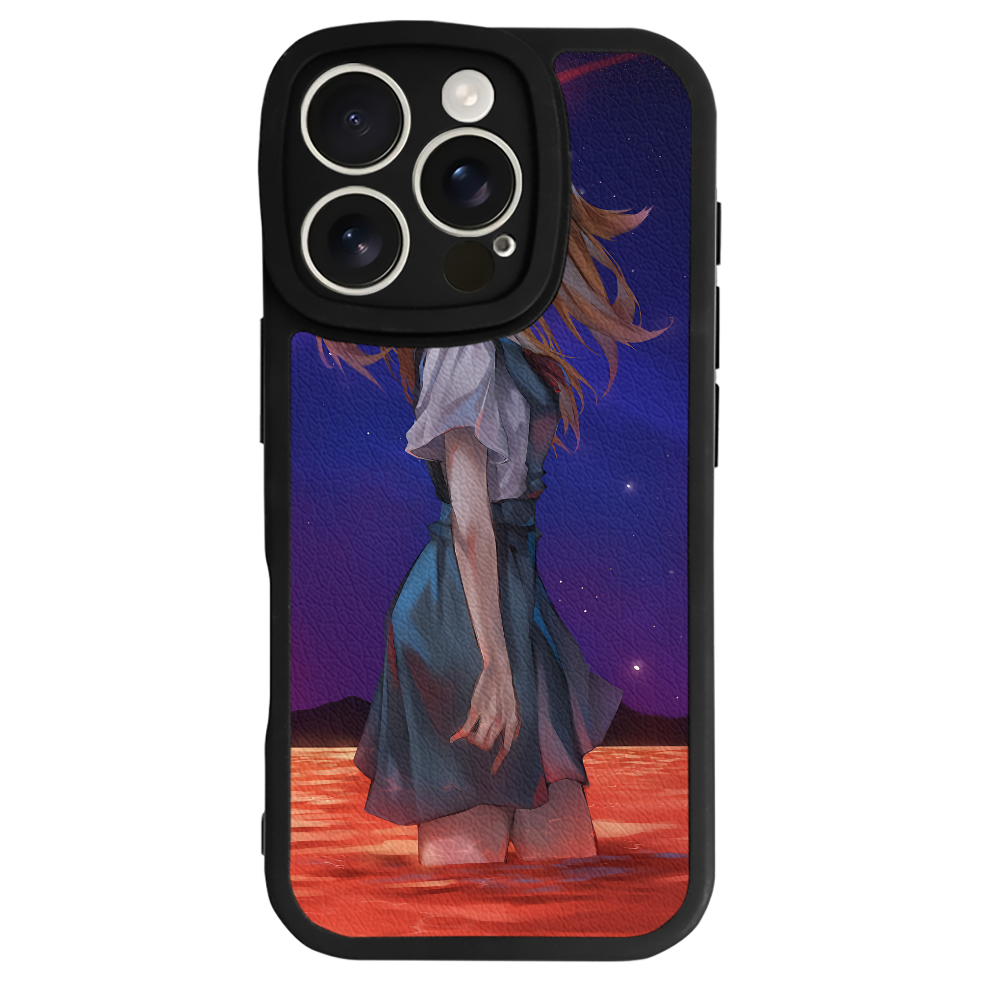 （画像用） EVA 新世紀エヴァンゲリオン 【iPhone 16シリーズ対応】シリコンスマホケース（レザー調） 材質：シリコン